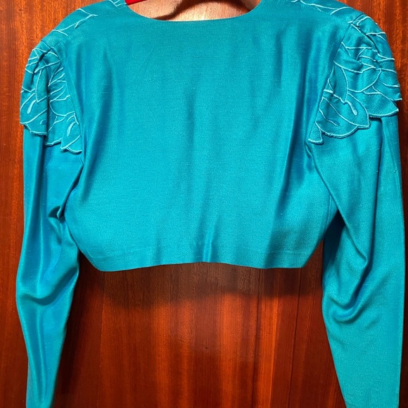 Turquoise Blue Jacket - Picture 2 of 2